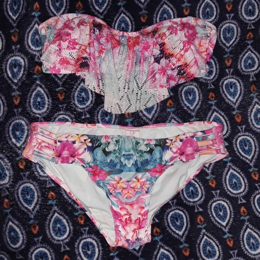 OP Size Small 3/5 bikini